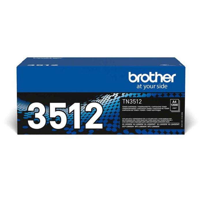 Tóner Original Brother TN3512 Negro (3 Unidades) 2