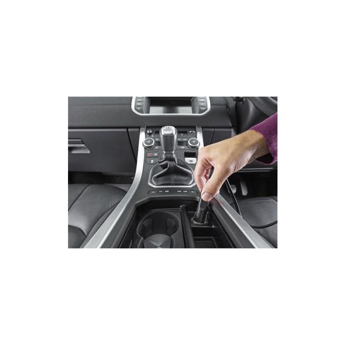 Black+Decker NVB-12-AV Aspirador de Mano para Coche 12V, 5m Cable, Filtración Doble Acción 4