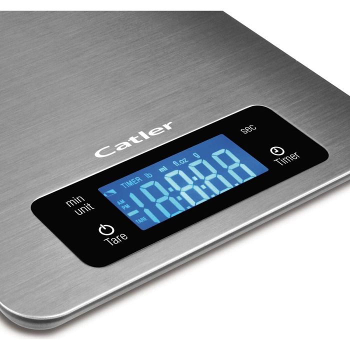 Báscula de Cocina Catler KS 4010 Plateado 5 kg 3 Báscula de Cocina Catler KS 4010 Plateado 5 kg 3