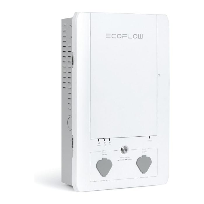 EcoFlow Smart Home Panel EU - Regleta de Bornes Doble Nivel, Almacenamiento de Electricidad, 240V 50Hz 2160W, Blanco 1 EcoFlow Smart Home Panel EU - Regleta de Bornes Doble Nivel, Almacenamiento de Electricidad, 240V 50Hz 2160W, Blanco 1
