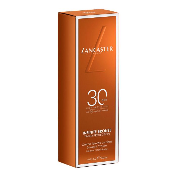 Protector Solar Facial Lancaster Infinite Bronze Medium Spf 30 50 ml 4