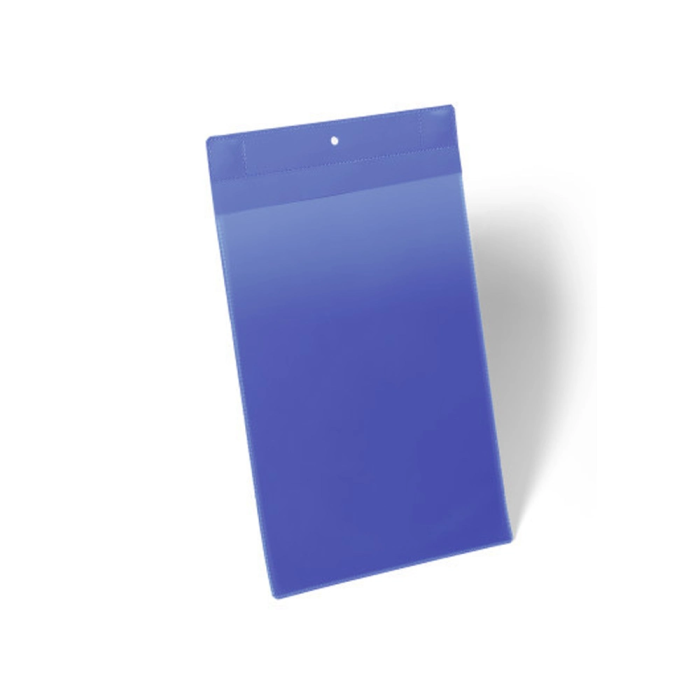 Durable Funda Magnética A4 210x297 mm Plástico Azul con Ventana Transparente para Exteriores Pack 10 Unidades 1