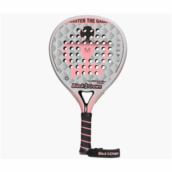 Pala de Pádel Black Crown Hurrican Pro 2.0 Gris Pala de Pádel Black Crown Hurrican Pro 2.0 Gris