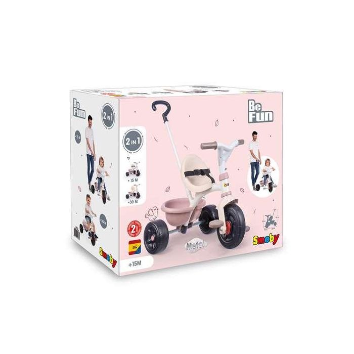 Triciclo be fun rosa 68x52x52 cm 5 Triciclo be fun rosa 68x52x52 cm 5