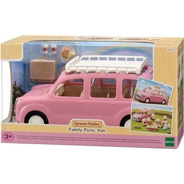 La minivan rosa y el set de picnic. 5 La minivan rosa y el set de picnic. 5