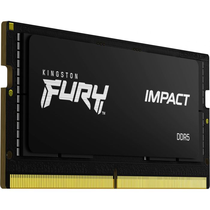 Kingston FURY Impact 32GB (2x16GB) 6400MT/s DDR5 CL38 SODIMM Kit XMP 11