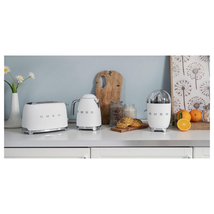 Smeg Tostador TSF01WHMEU 2 Ranuras Blanco Mate Estilo Años 50 8