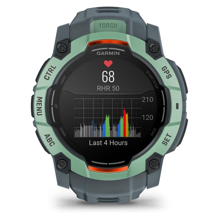 Garmin Instinct 3 AMOLED 1.3" 416x416px Pantalla Táctil GPS Verde Silicona