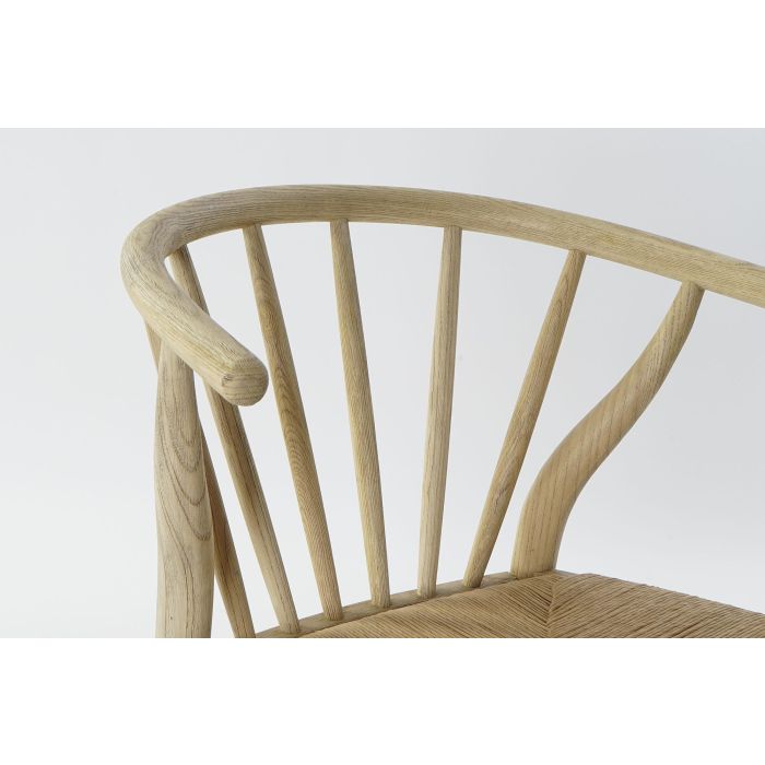 DKD Home Decor Silla Horeca Natural Olmo y Ratan 47 x 79 x 57 cm (2 Unidades) 2 DKD Home Decor Silla Horeca Natural Olmo y Ratan 47 x 79 x 57 cm (2 Unidades) 2