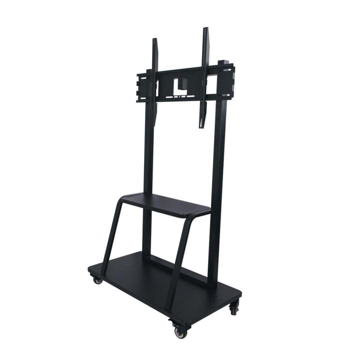 Vivolink Soporte móvil profesional, Máx 150kg, hasta VESA 800x600, para videoconferencia y educación, 1050x550x1830mm con 2 estantes 1