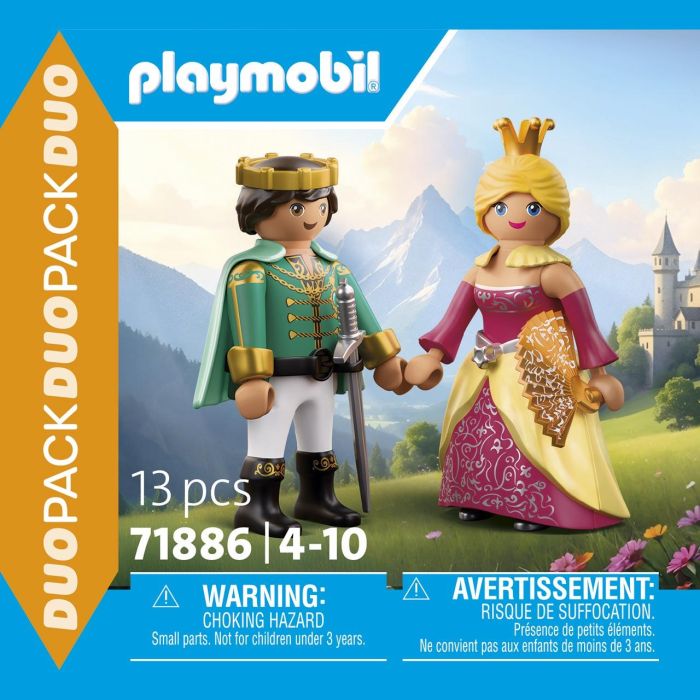 Playmobil Príncipe y Princesa - Set de Figuras de Juego para Niños +3 Años, Sin Pilas 1