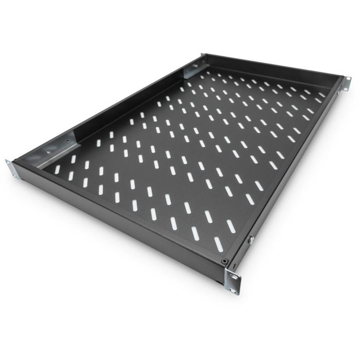 Digitus Fachboden 1HE para Racks, 44x482x700-1180mm, hasta 50kg, Negro 3