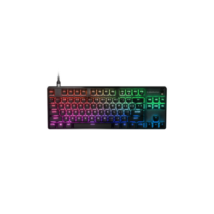 SteelSeries Apex 9 TKL Teclado Gaming Óptico USA, Interruptores OptiPoint, Sin Teclado Numérico, 64847 1 SteelSeries Apex 9 TKL Teclado Gaming Óptico USA, Interruptores OptiPoint, Sin Teclado Numérico, 64847 1