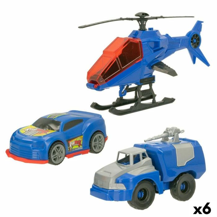 Set de Vehículos Colorbaby 20 x 12 x 8,5 cm 6 Unidades 3 Piezas Policía Set de Vehículos Colorbaby 20 x 12 x 8,5 cm 6 Unidades 3 Piezas Policía