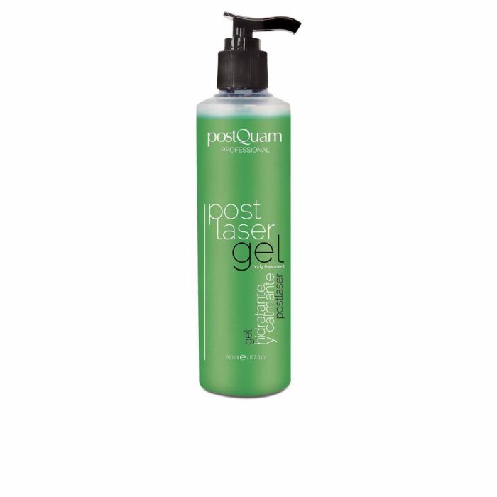 Postquam Gel Post Láser Body Treatment 200 ml Post-depilación con Aloe Vera y Centella Asiática Calmante Hidratante para Todo Tipo de Pieles Postquam Gel Post Láser Body Treatment 200 ml Post-depilación con Aloe Vera y Centella Asiática Calmante Hidratante para Todo Tipo de Pieles