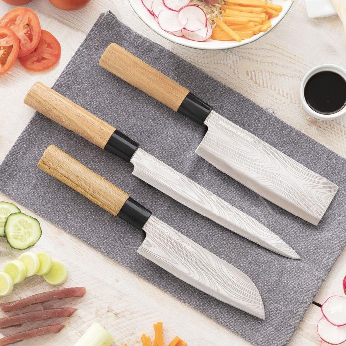 Set de Cuchillos con Funda de Transporte Profesional Damas·Q InnovaGoods 0 Set de Cuchillos con Funda de Transporte Profesional Damas·Q InnovaGoods 0