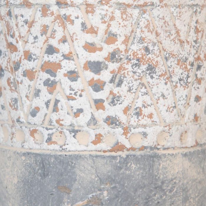 Macetero Cemento Decoración 11,30 X 11,30 X 17 cm