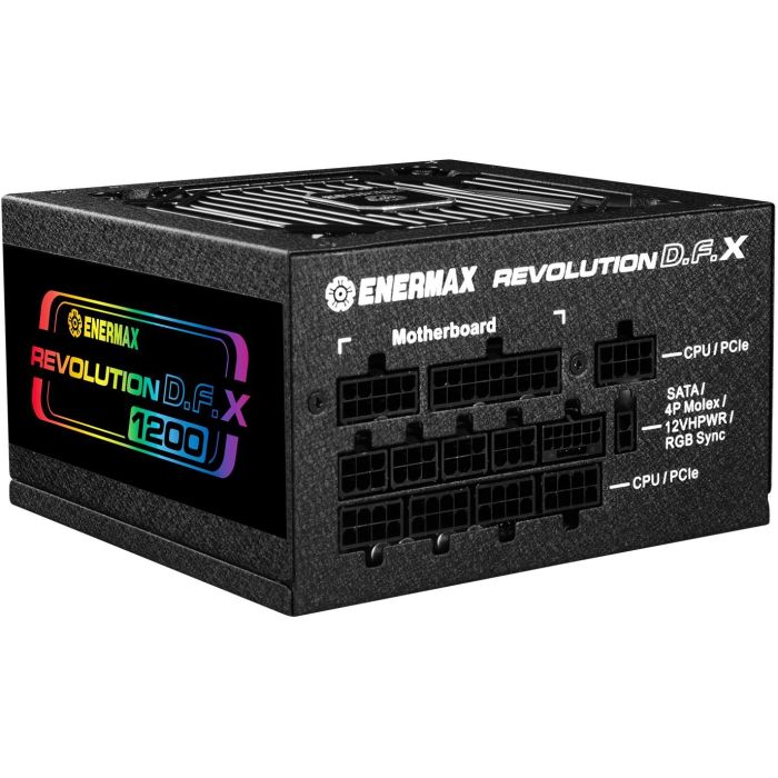 Enermax Revolution D.F.X ERT850EWT Fuente de Alimentación 850W 80+ Gold Kabelmanagement ATX 3.0 Modular 4
