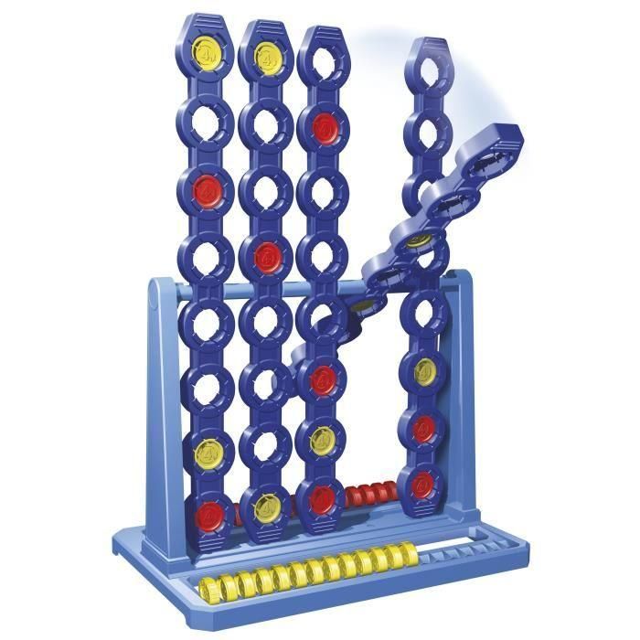 Power 4 Spin con parrilla giratoria, juego de mesa, para 2 jugadores, para niños a partir de 8 años 1 Power 4 Spin con parrilla giratoria, juego de mesa, para 2 jugadores, para niños a partir de 8 años 1