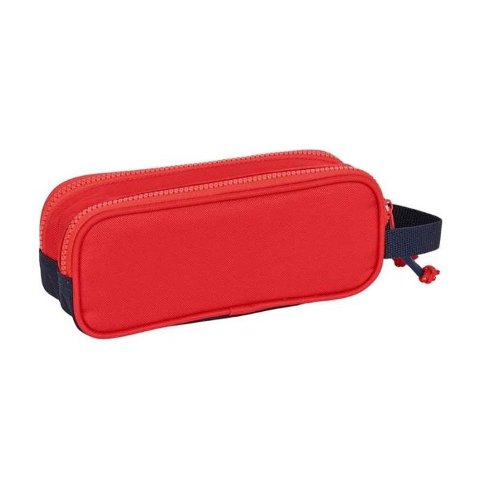 Estuche Escolar RFEF Rojo Azul (21 x 8 x 6 cm)