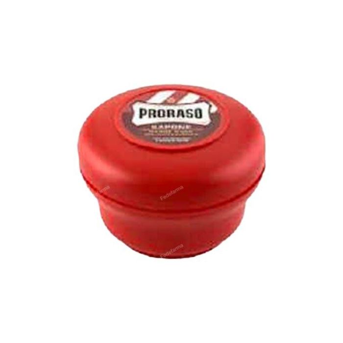 Proraso BARBE DURE Jabón de Afeitar 150 ml Hombre - Afeitado Preciso y Piel Suave, Sin Parabenos