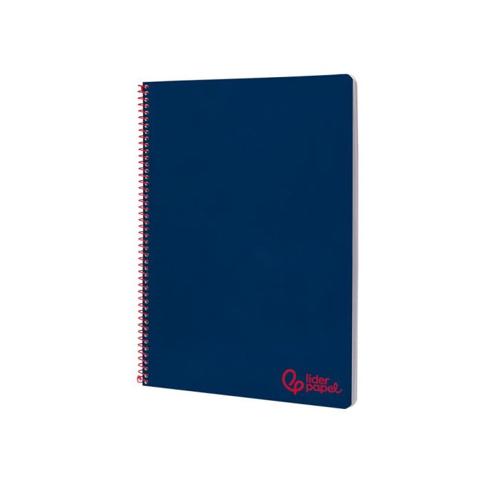 Cuaderno Espiral Liderpapel A4 Wonder Tapa Plastico 80H 90 gr Pauta Ancha 3,5 mm Con Margen Color Azul Marino 2 Cuaderno Espiral Liderpapel A4 Wonder Tapa Plastico 80H 90 gr Pauta Ancha 3,5 mm Con Margen Color Azul Marino 2