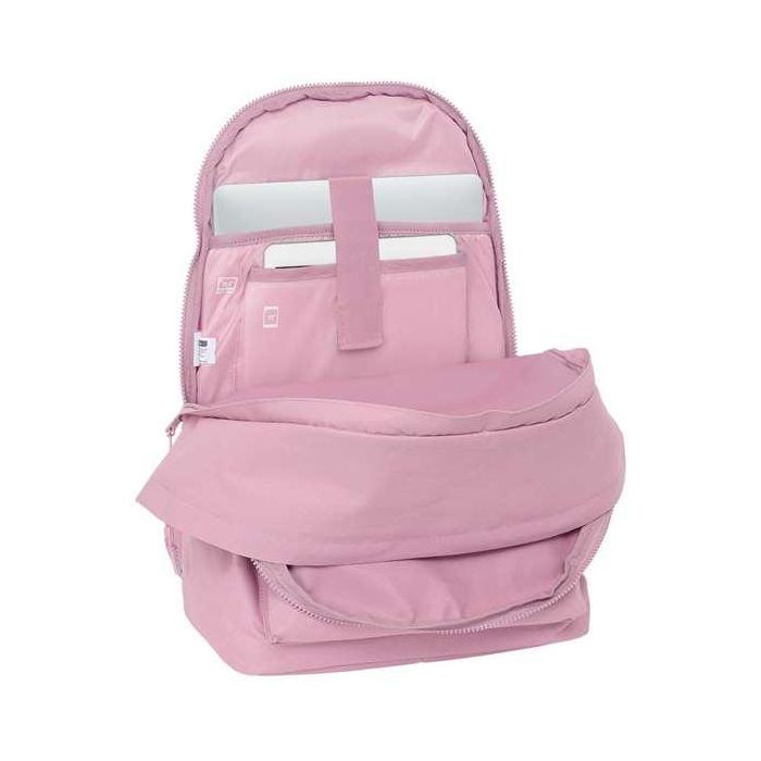 Safta Mochila Munich Basicos Portatil 15,6" + USB Rosa 31x44x18 cm 9 Safta Mochila Munich Basicos Portatil 15,6" + USB Rosa 31x44x18 cm 9