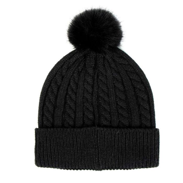 Gorro y Guantes Wednesday Negro 2 Gorro y Guantes Wednesday Negro 2