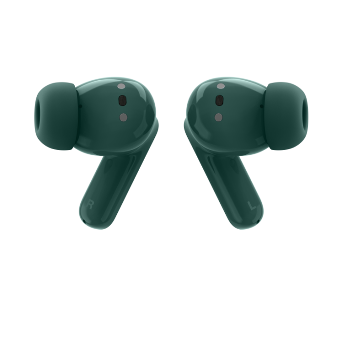 Motorola Moto Buds Bass Auriculares True Wireless Stereo (TWS) Dentro de oído con Cancelación de Ruido para Llamadas/Música Bluetooth Verde
