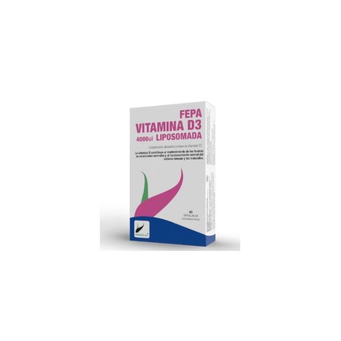 Fepa Vitamina D3 Liposomada 400Ui 40Cap.