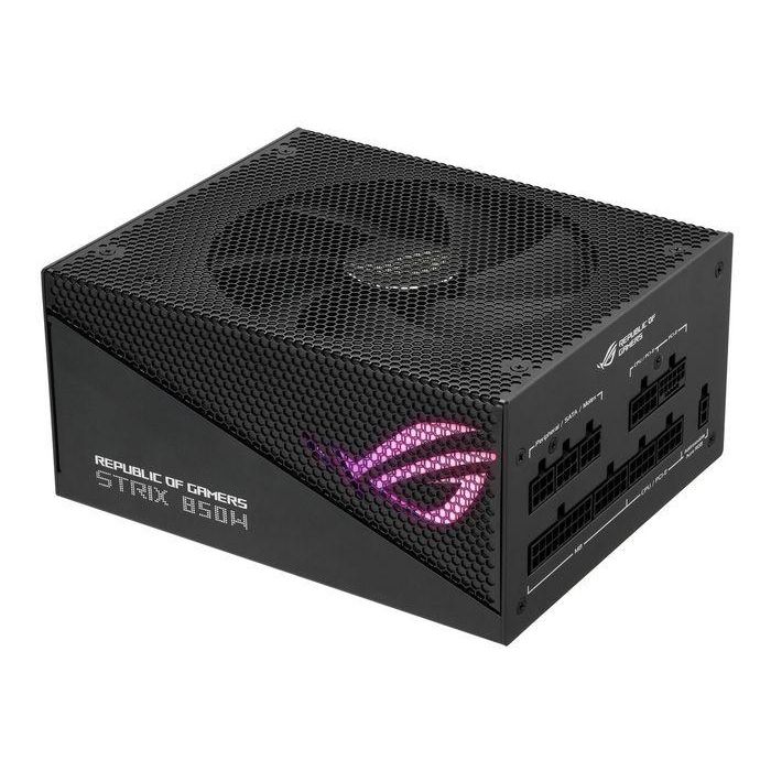 Asus ROG Strix Fuente de Alimentación 850W Gold Aura RGB, 80+ Gold, ATX 3.0, PCIe 5.0 Ready, Ventilador Axial-tech, 0dB 5 Asus ROG Strix Fuente de Alimentación 850W Gold Aura RGB, 80+ Gold, ATX 3.0, PCIe 5.0 Ready, Ventilador Axial-tech, 0dB 5