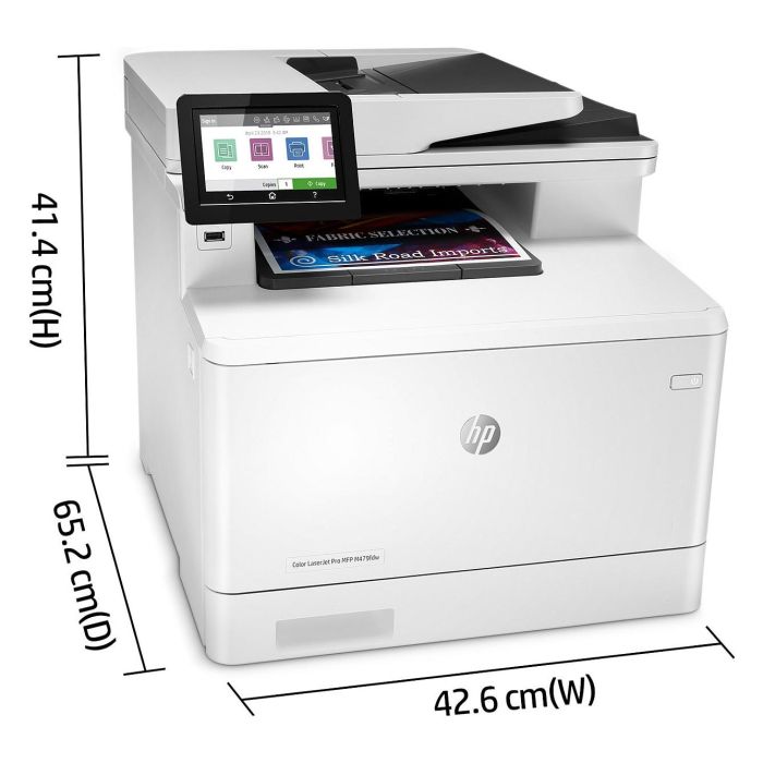 HP Color LaserJet Pro MFP M479dw 3in1 A4 LAN WiFi Duplex ADF 27ppm 600x600dpi