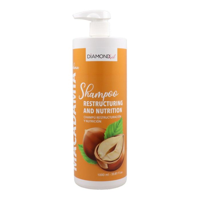 Diamond Girl Champú Restructurante Macadamia para Cabello Débil y Seco 1000 ml