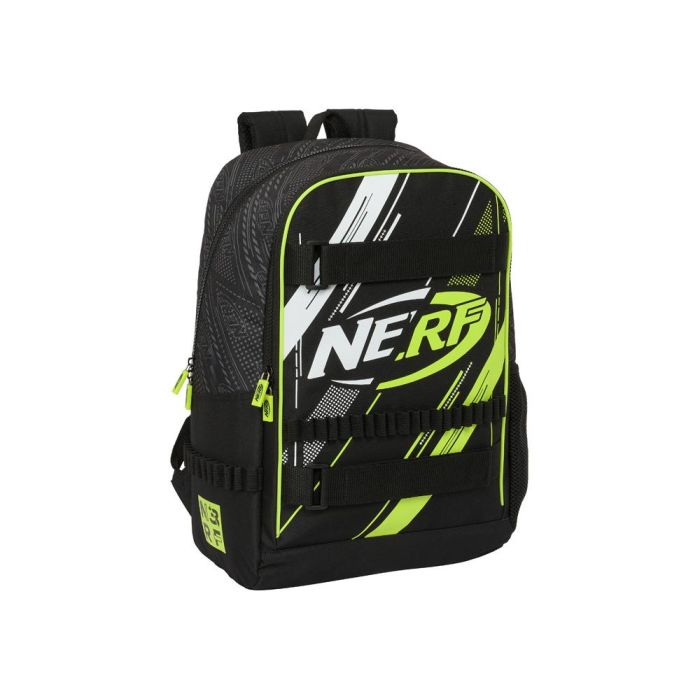 Mochila Escolar Nerf Get ready Negro 31 x 44 x 17 cm