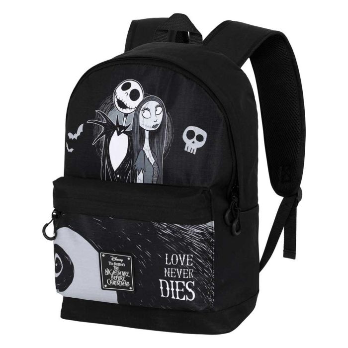 Mochila HS FAN 2.2 Love Disney Pesadilla Antes de Navidad Negro