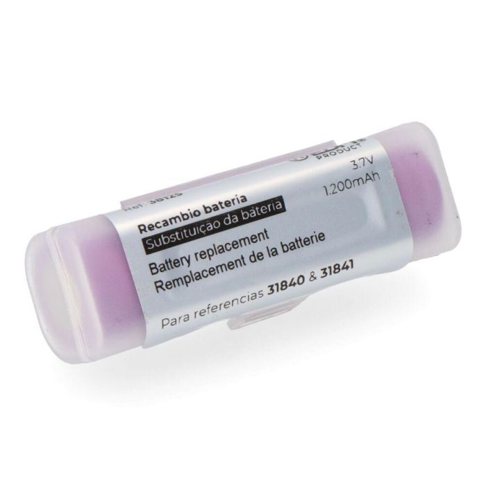 Edm Batería Recambio Litio 3.7V Recargable para 31840, 31841 Ø1.97x6.5cm 1