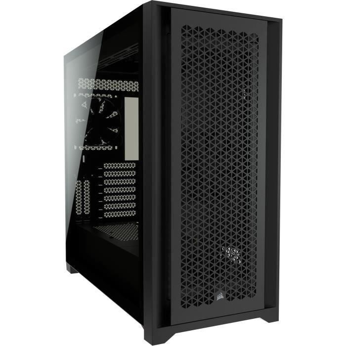 Corsair CC-9011210-WW Estuche PC 5000D Airflow Torre Media ATX con Vidrio Templado - Negro