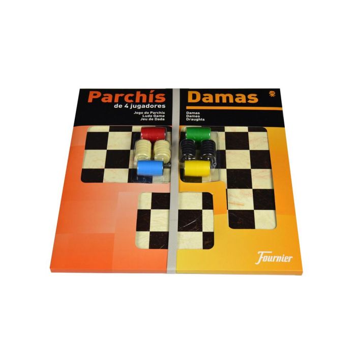 Parchis Con Damas Tablero Grande 4 Jugadores 41x40x4,5 cm 2