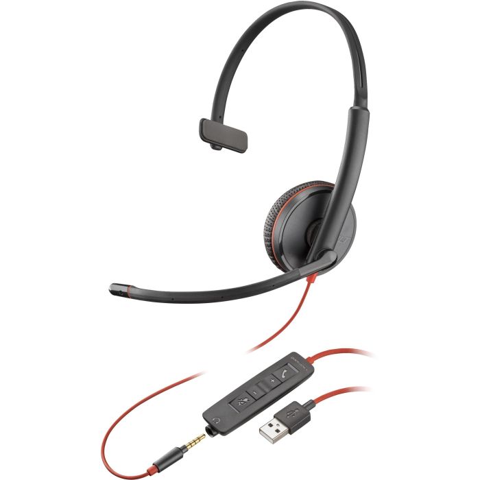 Poly Blackwire 3215 Monaural USB-A