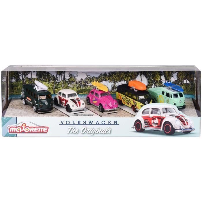 Set de 5 coches metálicos Volkswagen The Originals 2 Set de 5 coches metálicos Volkswagen The Originals 2