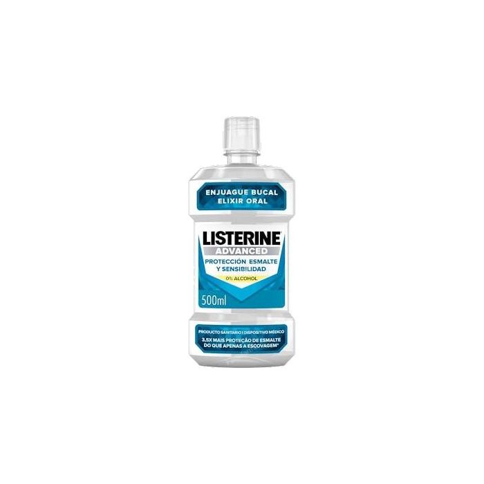 Listerine Advanced Sensitive Enjuague Bucal 500ml