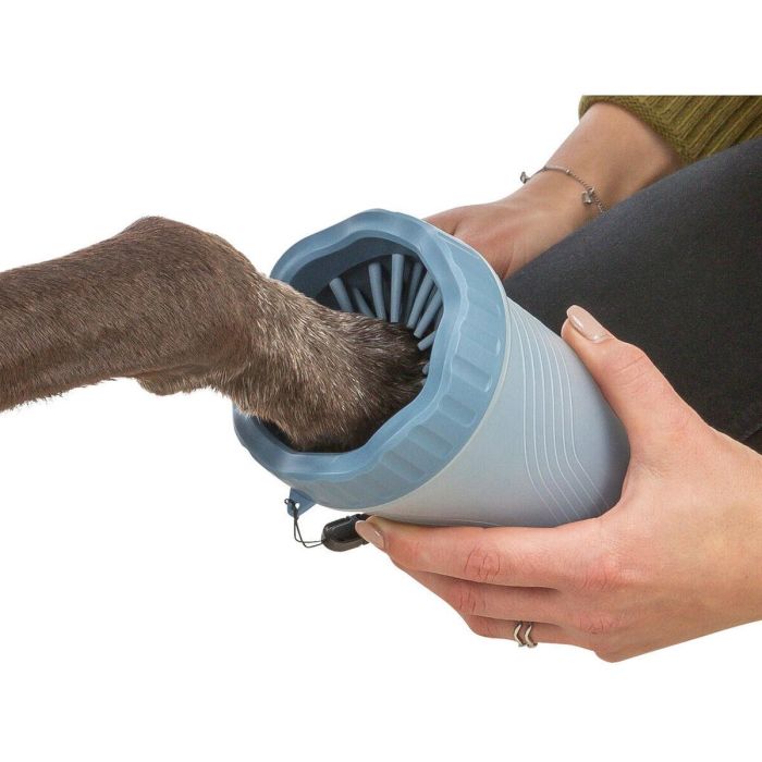 Limpiador de Patas para Perros Trixie Azul M/L 9 Limpiador de Patas para Perros Trixie Azul M/L 9