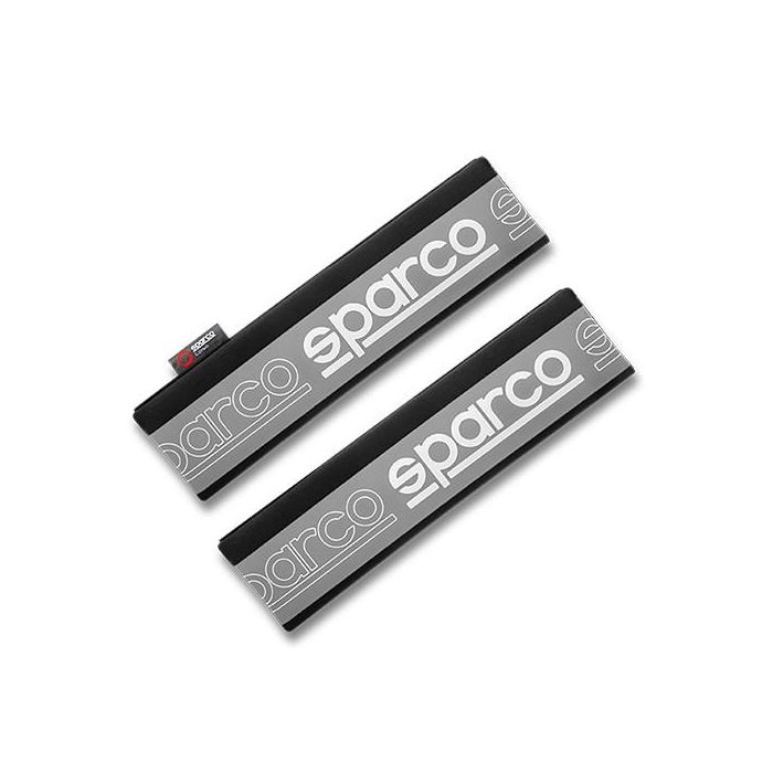 Almohadillas para Cinturón de Seguridad Sparco SPC1208GR Gris 4 Almohadillas para Cinturón de Seguridad Sparco SPC1208GR Gris 4