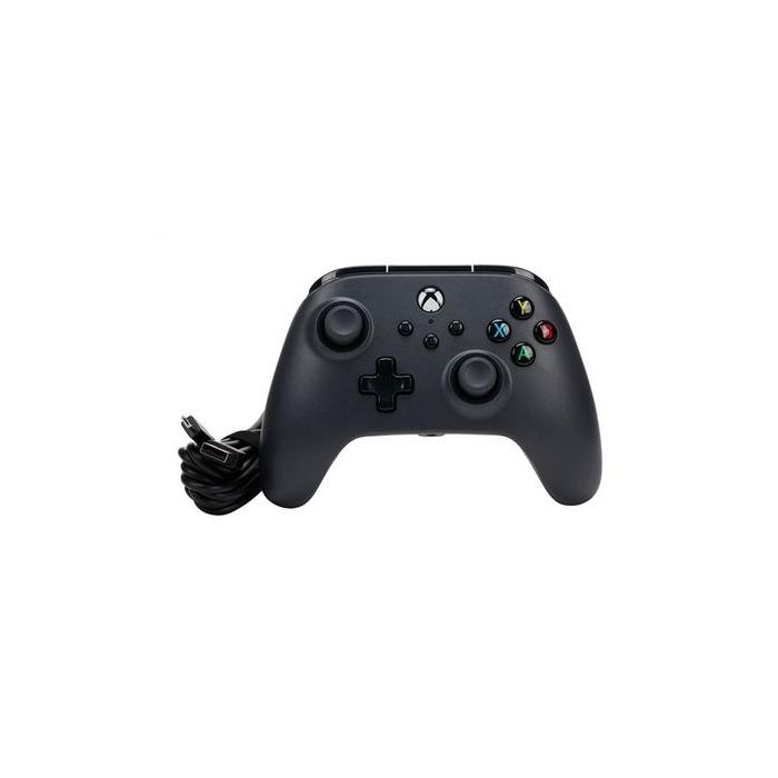 Power A 1519265-01 Mando con Cable para Xbox Series X/S, Xbox One y PC, Negro - Cable USB Extraíble 3m, Motores de Vibración 1