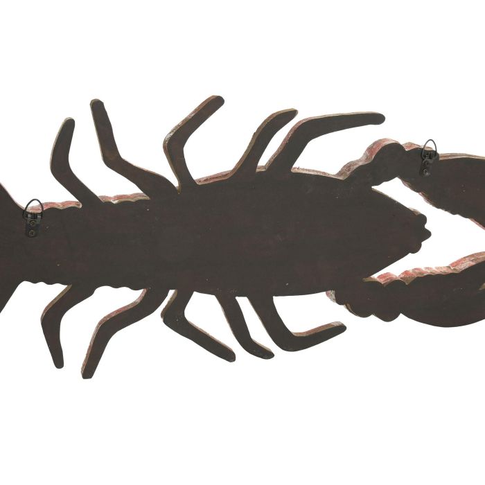 DKD Home Decor Decoración Pared Rojo Azul 2.5 x 25 x 60 cm (2 Unidades) Paulownia Metal DKD Home Decor Decoración Pared Rojo Azul 2.5 x 25 x 60 cm (2 Unidades) Paulownia Metal