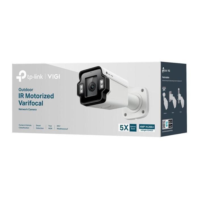 TP-Link INSIGHT S345ZI Cámara de Vigilancia Bala Exterior 2688 x 1520 Pixeles CCTV Montaje en Pared Alámbrica IP67 Blanco