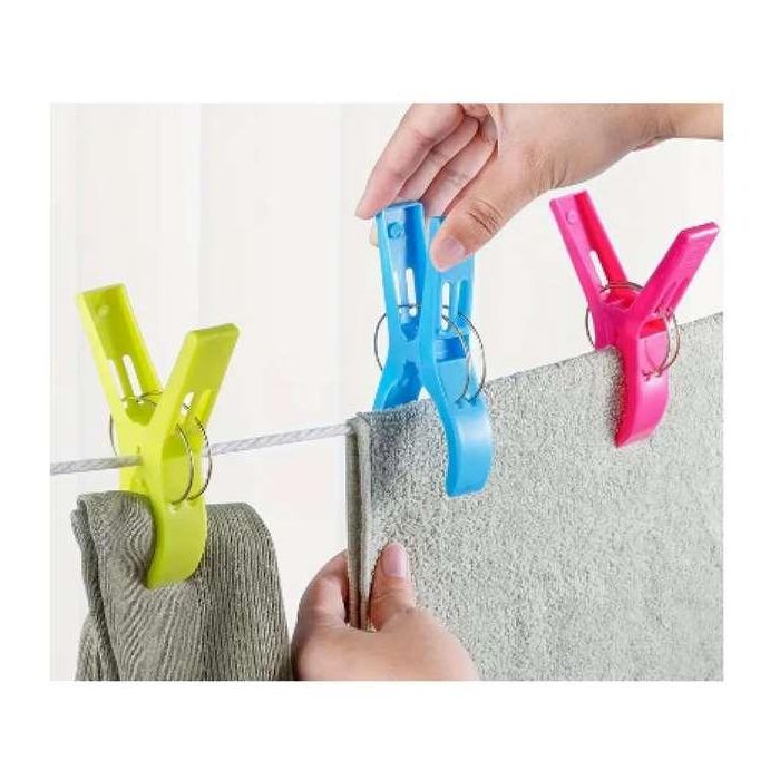 Pinza sujeta toallas pvc 14'5 x 10 cm colores surtidos- blister - modelos surtidos 2 Pinza sujeta toallas pvc 14'5 x 10 cm colores surtidos- blister - modelos surtidos 2