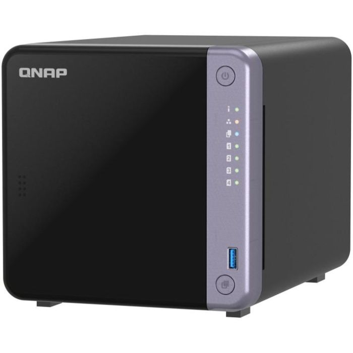 QNAP TS-432X-4G 4-bay NAS AL524 Quad Core 2.0GHz 4GB DDR4 (ampliable a 16GB) 10GbE SFP+ Servidor de Almacenamiento 4