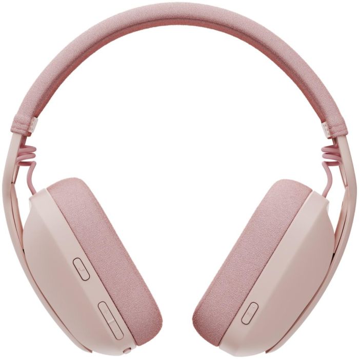 Logitech Zone Vibe 100 Auriculares Bluetooth Inalámbricos Diadema Rosa para Llamadas/Música 4