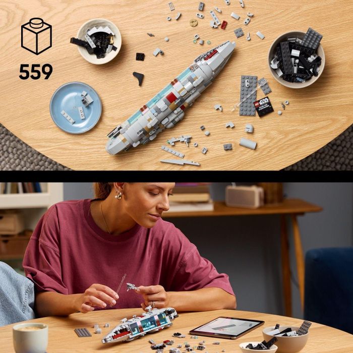 LEGO 75405 Star Wars: El Retorno del Jedi - Starcruiser Home One Set de Construcción para Adultos 5 LEGO 75405 Star Wars: El Retorno del Jedi - Starcruiser Home One Set de Construcción para Adultos 5